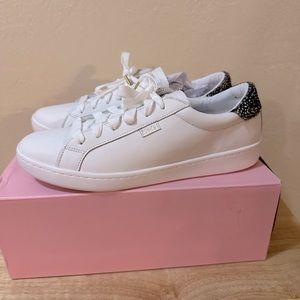 Keds for Kate Spade white sneakers with dyed calf hair